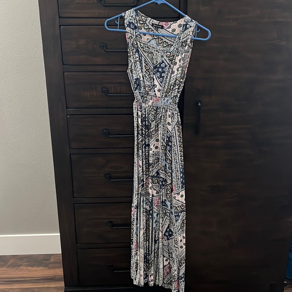 New Look small summer midi dress with slit
